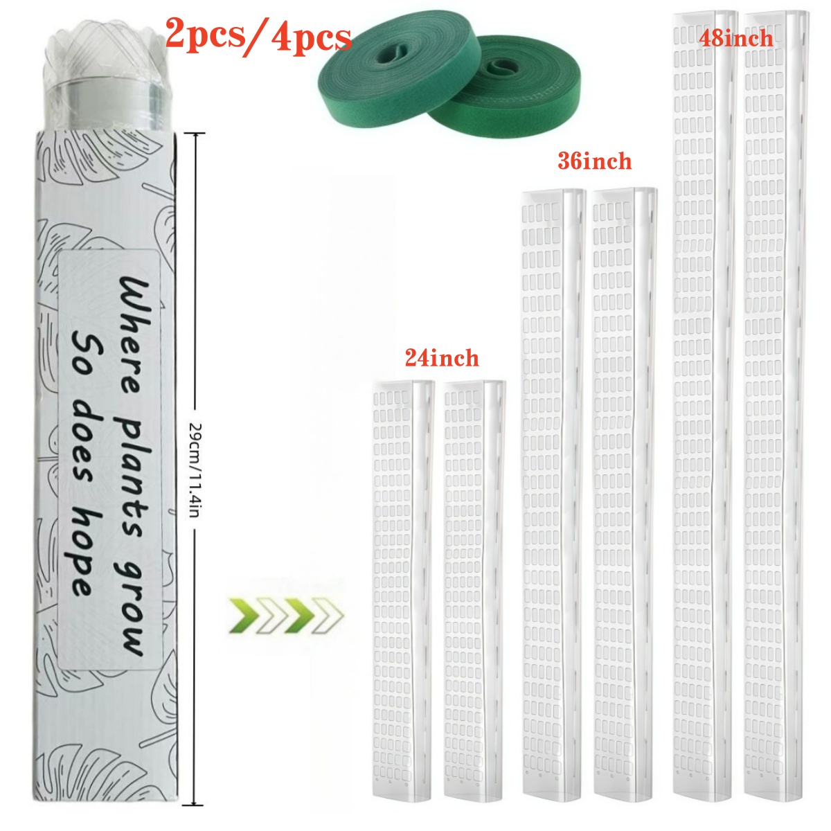 Stackable Plastic Moss Pole fo - Sphagnum Moss Dry recension och pris