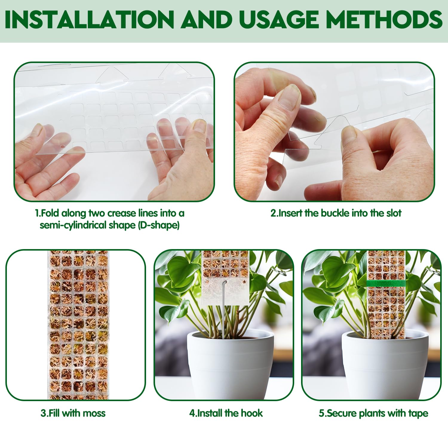 Plants Moss Pole Garden Subjec - Sphagnum Moss Dry recension och pris