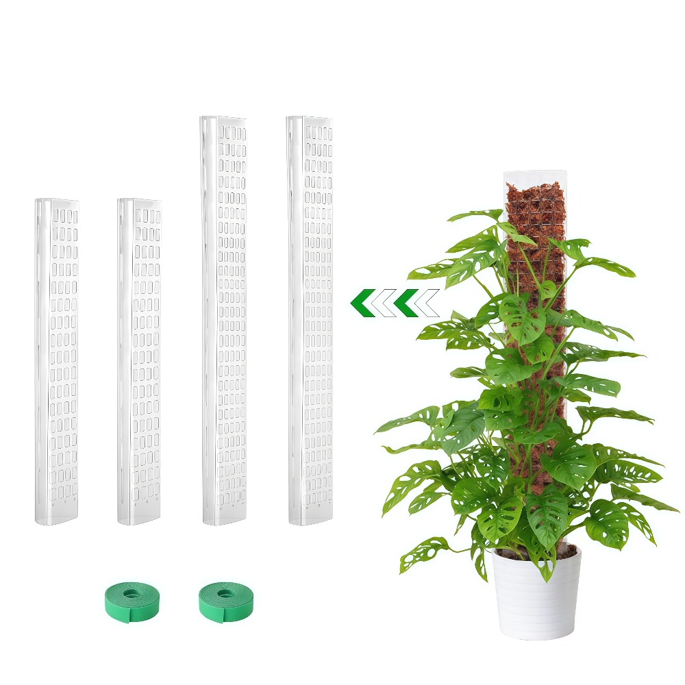 Moss Pole Plastic Plant Stand  - Sphagnum Moss Dry recension och pris